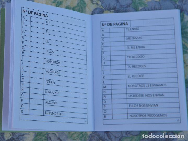 Juegos antiguos: Cuadernillo para c&oacute;digos secretos, sin usar - Foto 1