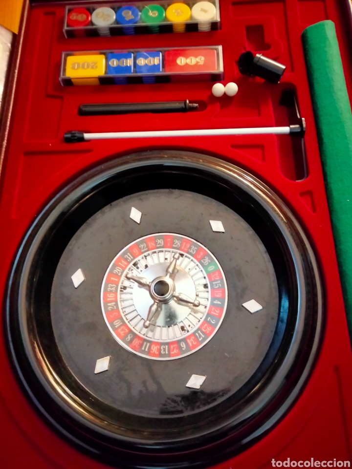 Juegos antiguos: Juego de Mesa Ruleta Geyper - Foto 7