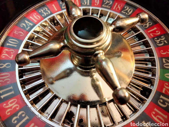 Juegos antiguos: Juego de Mesa Ruleta Geyper - Foto 5
