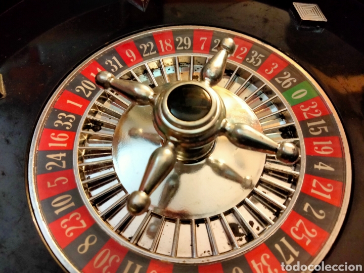 Juegos antiguos: Juego de Mesa Ruleta Geyper - Foto 8