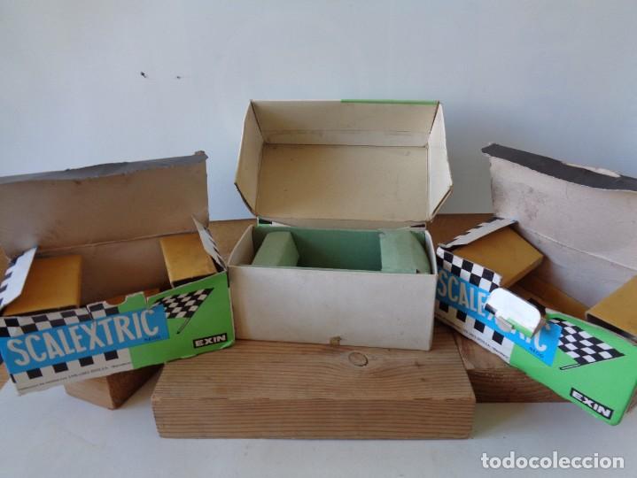 Juegos antiguos: &iexcl;&iexcl; SCALEXTRIC. Estuche, y 3 CAJAS Coches. !! - Foto 17
