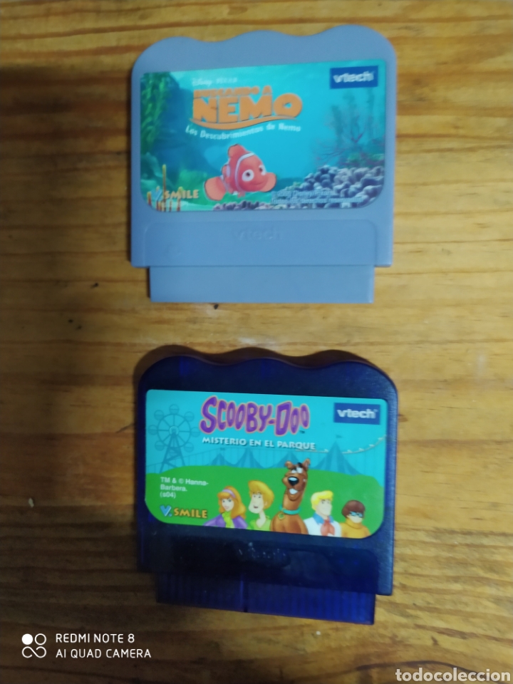 Juegos antiguos: Dos juegos vtech de buscando a Nemo y de Scoiby_doo - Foto 2