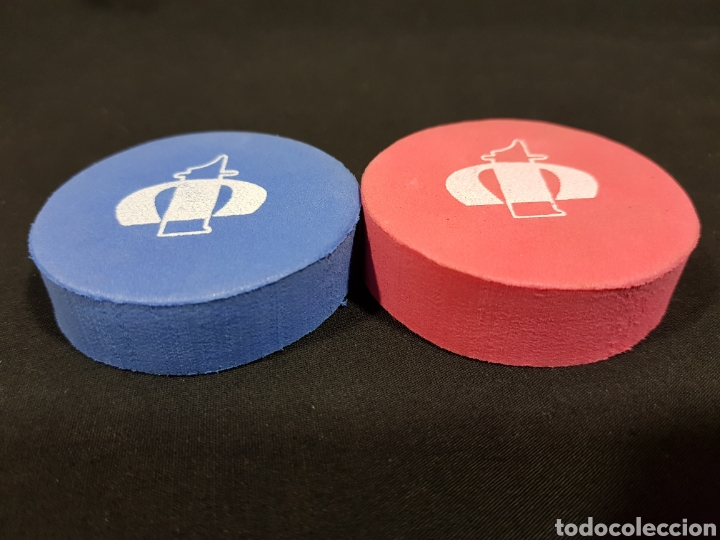 Juegos antiguos: Fichas goma o similar - Foto 2