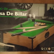 Juegos antiguos: JUEGO DE BILLAR DE SOBREMESA. Lote 313142878