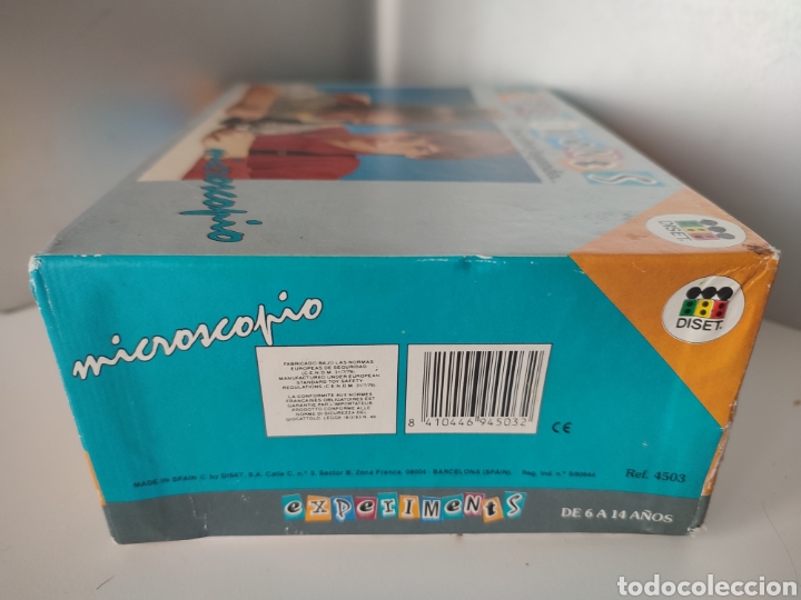 Juegos antiguos: Juego antiguo Microscopio de Diset Experiments - Foto 2