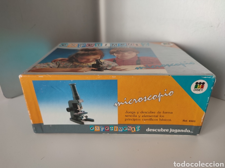Juegos antiguos: Juego antiguo Microscopio de Diset Experiments - Foto 3