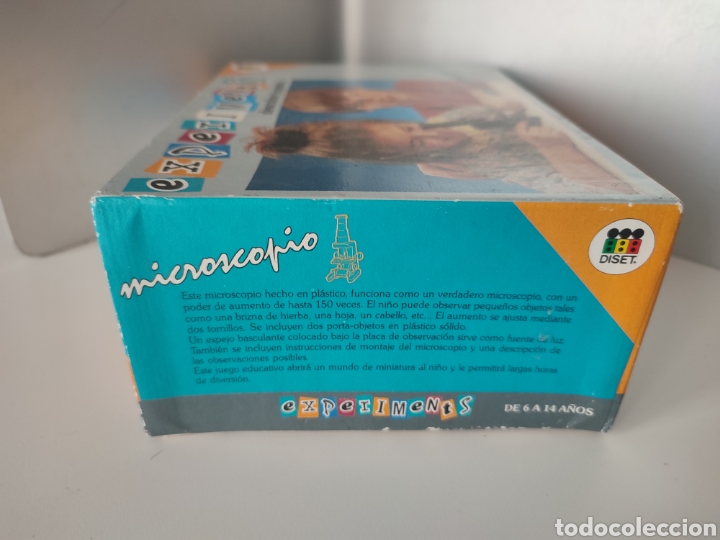Juegos antiguos: Juego antiguo Microscopio de Diset Experiments - Foto 4