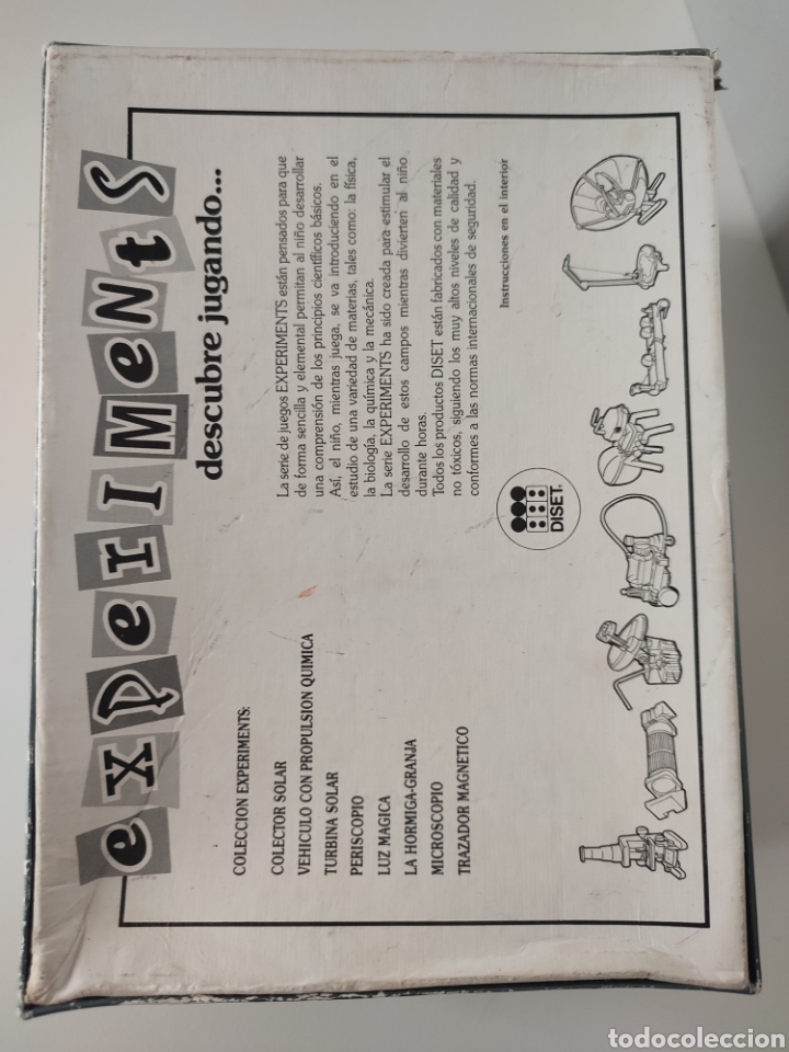 Juegos antiguos: Juego antiguo Microscopio de Diset Experiments - Foto 5