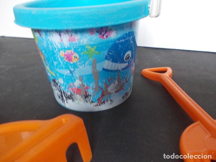 Juegos antiguos: Juguete Playa cubo y dos rastrillos - Foto 6