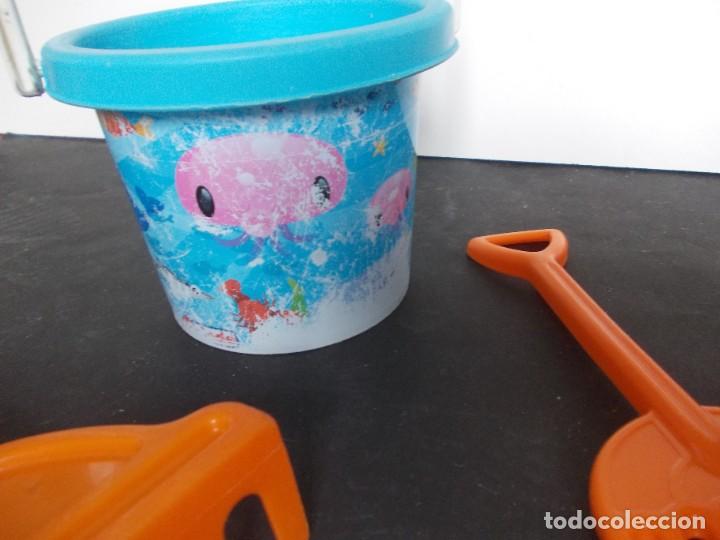 Juegos antiguos: Juguete Playa cubo y dos rastrillos - Foto 7