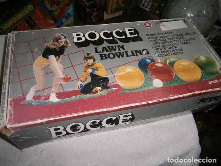 Juegos antiguos: ANTIGUO JUEGO DE BOLAS BOCCE - EN SU CAJA - Foto 1