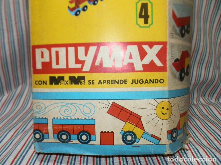 Juegos antiguos: ANTIGUO JUEGO DE CONSTRUCCION POLYMAX EN SU CAJA - Foto 2