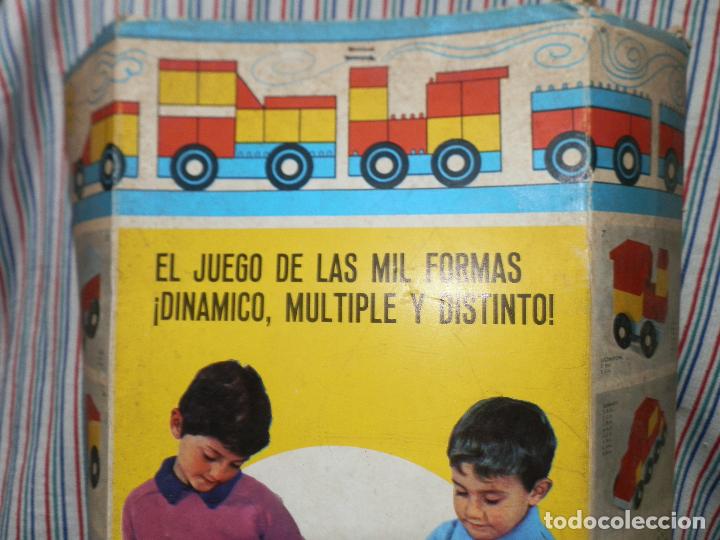Juegos antiguos: ANTIGUO JUEGO DE CONSTRUCCION POLYMAX EN SU CAJA - Foto 3