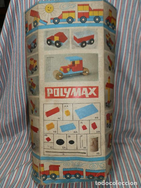 Juegos antiguos: ANTIGUO JUEGO DE CONSTRUCCION POLYMAX EN SU CAJA - Foto 4