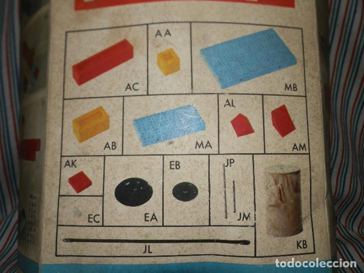 Juegos antiguos: ANTIGUO JUEGO DE CONSTRUCCION POLYMAX EN SU CAJA - Foto 5