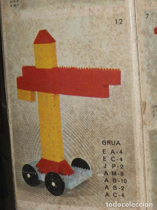 Juegos antiguos: ANTIGUO JUEGO DE CONSTRUCCION POLYMAX EN SU CAJA - Foto 8