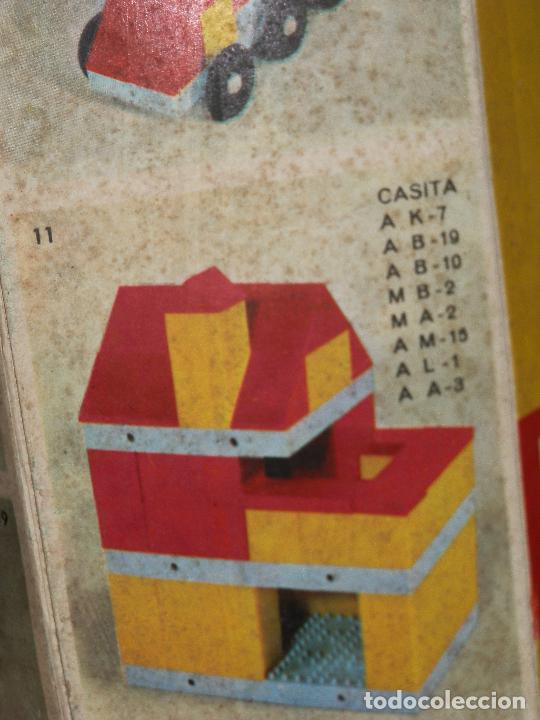 Juegos antiguos: ANTIGUO JUEGO DE CONSTRUCCION POLYMAX EN SU CAJA - Foto 9