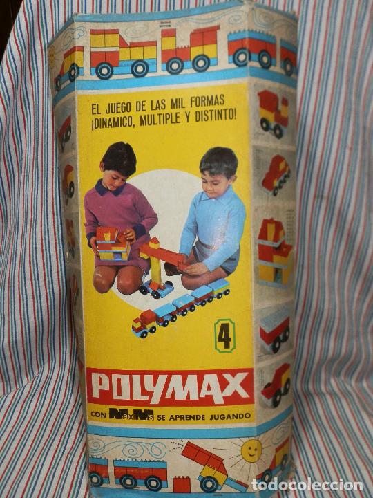 Juegos antiguos: ANTIGUO JUEGO DE CONSTRUCCION POLYMAX EN SU CAJA - Foto 10