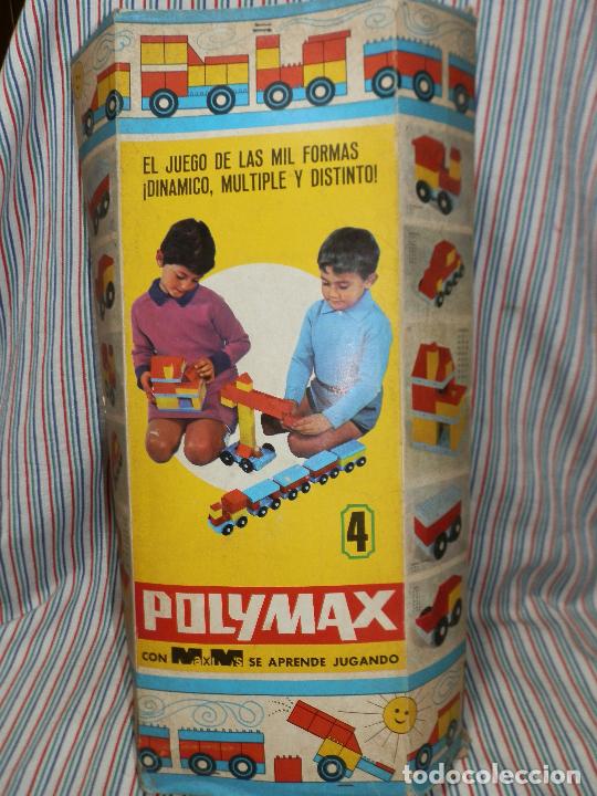 Juegos antiguos: ANTIGUO JUEGO DE CONSTRUCCION POLYMAX EN SU CAJA - Foto 1