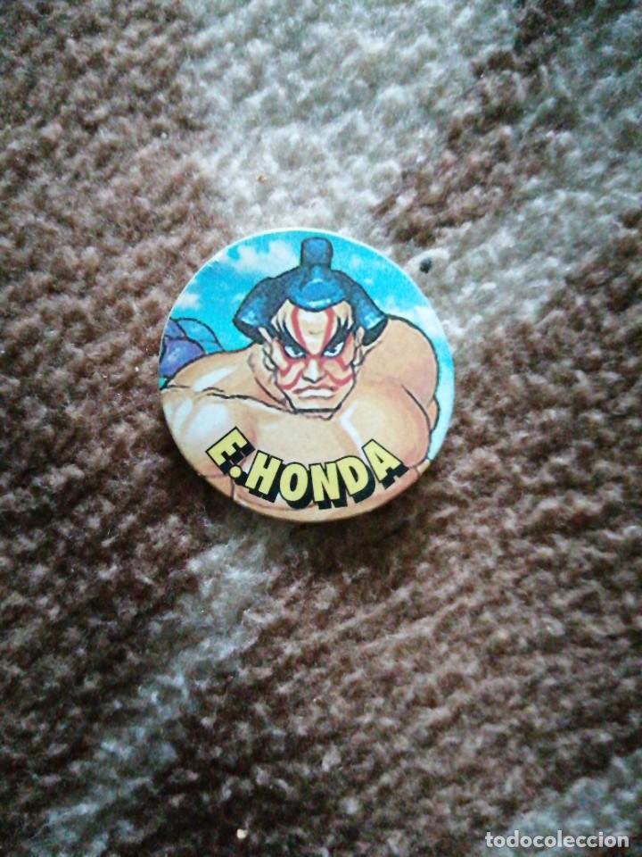 Juegos antiguos: Tazo chicle vidal Street fighter 2 N° 27 Honda