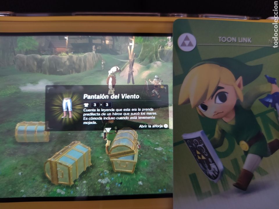 Juegos antiguos: Tarjeta amiibo Toon Link - Foto 3