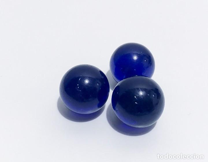 Juegos antiguos: LOTE DE TRES CANICAS. - Foto 1
