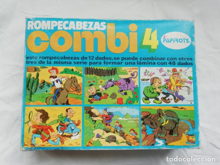 Juegos antiguos: ROMPECABEZAS COMBI 4 - PAPIROTS - EDICIONES JMT - Foto 1
