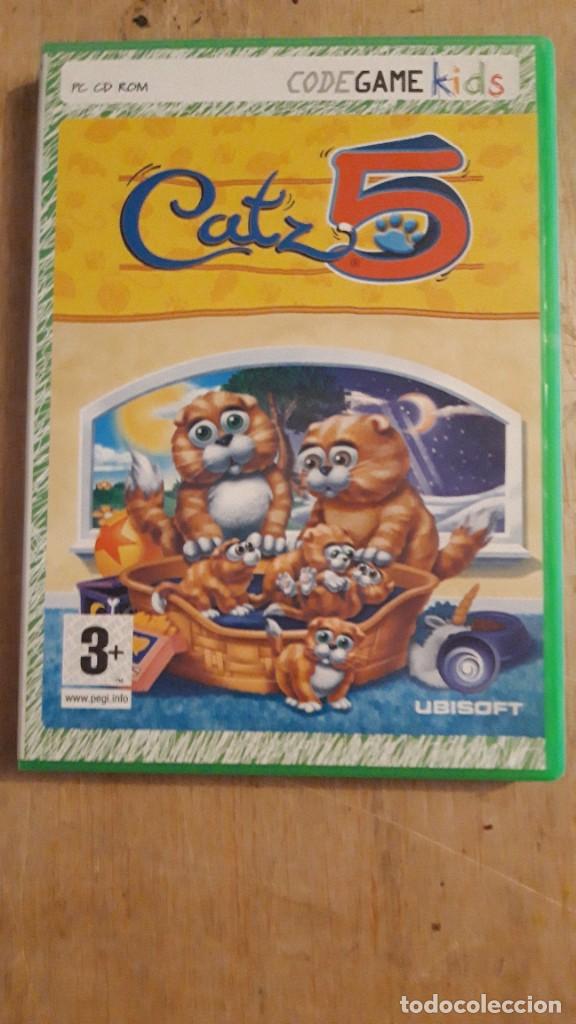Juegos antiguos: JUEGO PARA PC USADO-** CATZ 5 ** 2002 CODEGAMEKIDS - Foto 1
