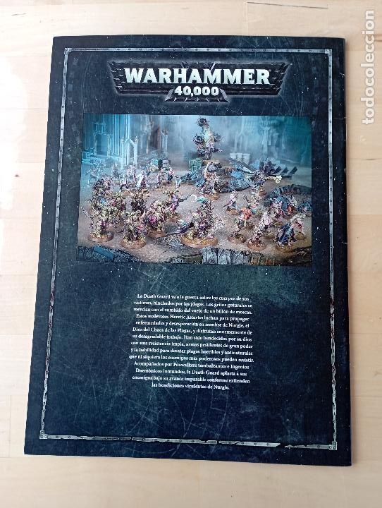 Juegos antiguos: WARHAMMER 40000 DEATH GUARD. - Foto 2