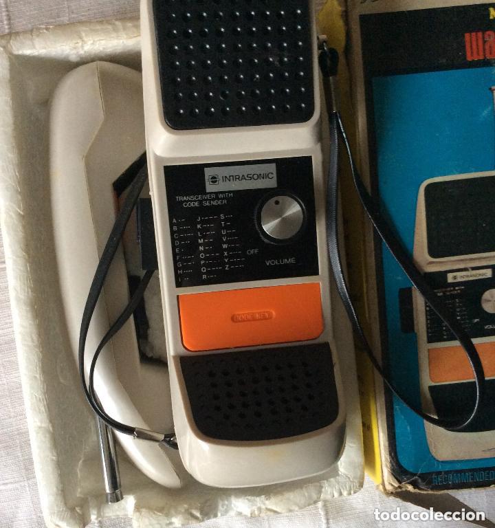 Juegos antiguos: .- WALKIE TALKIES MORSE CODE .MODEL 33 ,D&eacute;cada a&ntilde;os 80 - Foto 2
