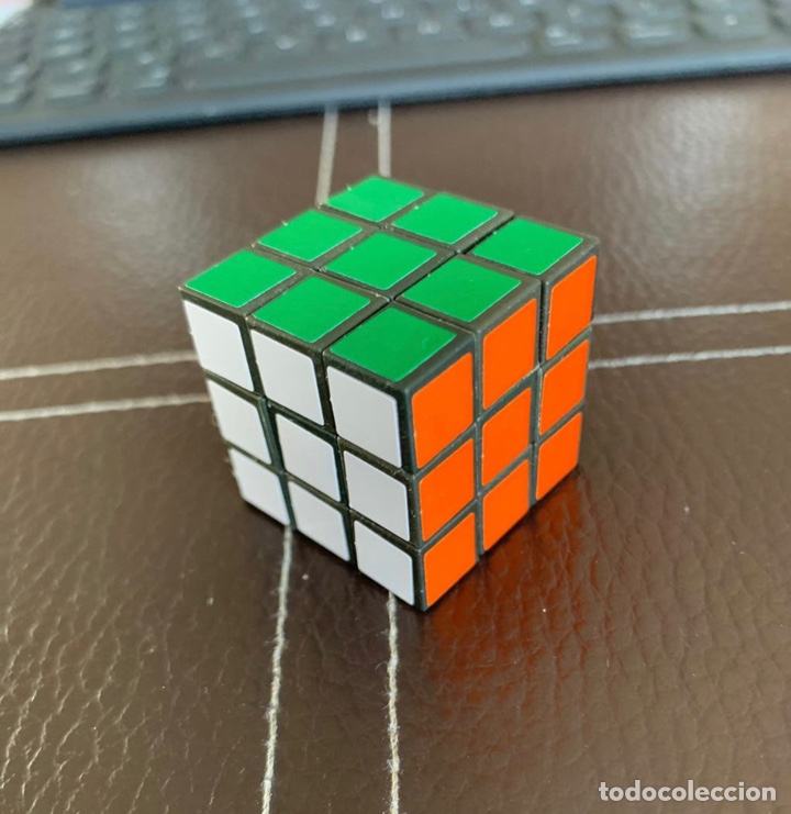 Juegos antiguos: Cubo rompecabezas estilo Rubik mini 3 x 3 cm - Foto 2