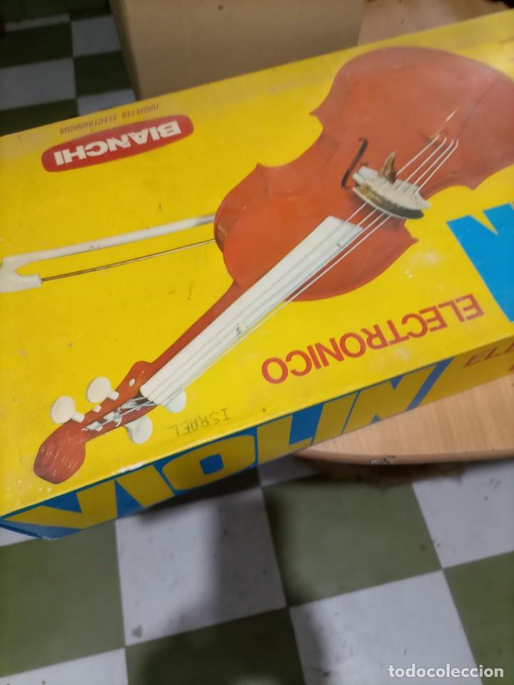 Juegos antiguos: Viol&iacute;n electr&oacute;nico bianchi - Foto 2