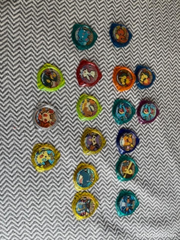 Juegos antiguos: Ik27. LOTE TAZOS POKEMON - Foto 4