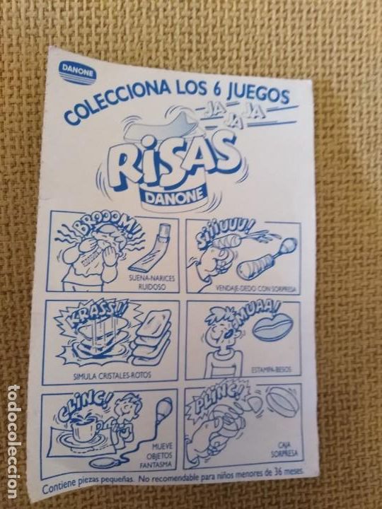 Juegos antiguos: Juego antiguo Risas Danone - Foto 2