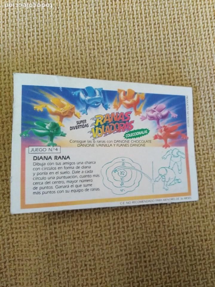 Juegos antiguos: Juego Danone Rana Voladora - Foto 2