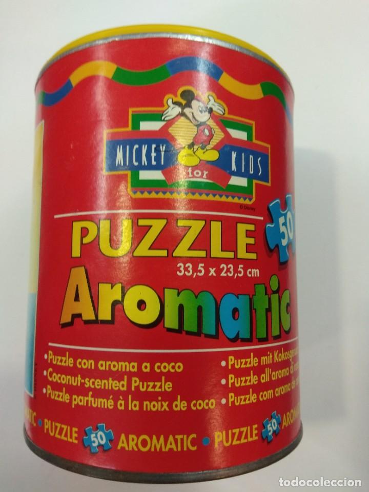 Juegos antiguos: PUZZLE 50 PZAS AROMATIC MICKEY - Foto 2