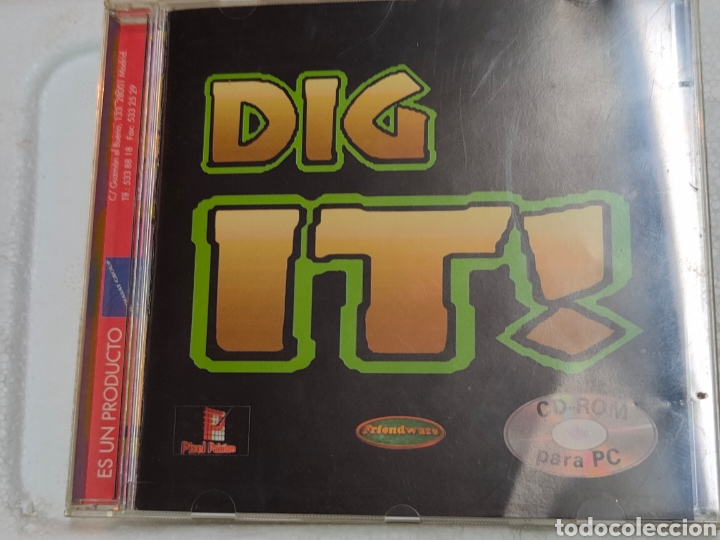 Juegos antiguos: Juego PC-CDROM dig it! - Foto 1