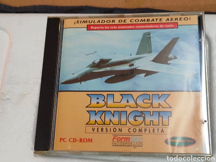 Juegos antiguos: Juego PC-CDROM black knight - Foto 1