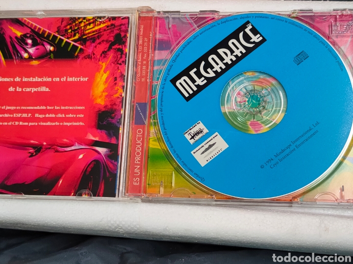 Juegos antiguos: Juego PC-CDROM MEGARACE - Foto 2