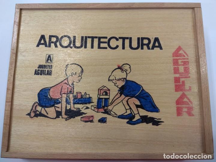 Juegos antiguos: JUEGO DE ARQUITECTURA CONSTRUCCION DE MADERA - Foto 1