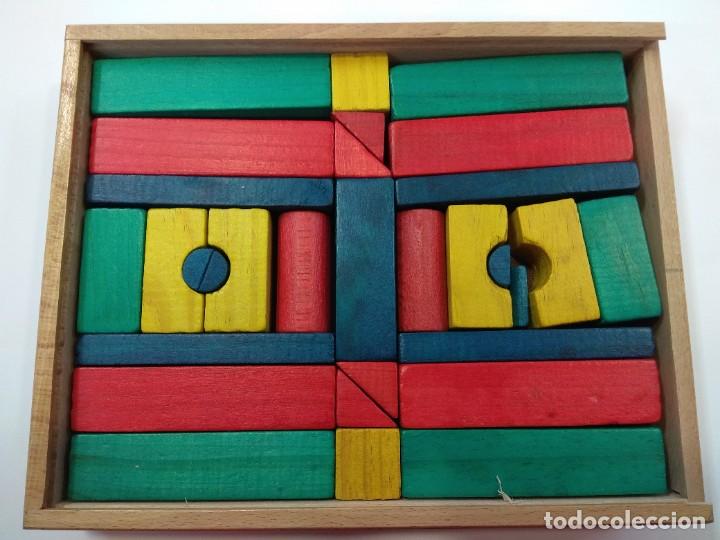 Juegos antiguos: JUEGO DE ARQUITECTURA CONSTRUCCION DE MADERA - Foto 2