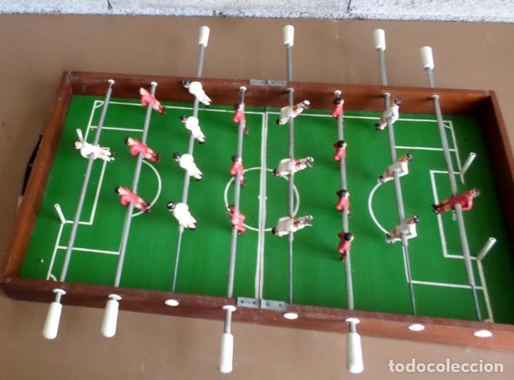 Juegos antiguos: Futbol&iacute;n de mesa pagable - Con bonitos dibujos - Foto 1