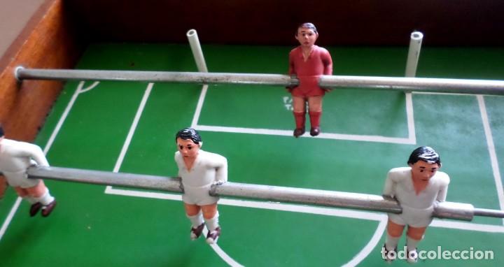 Juegos antiguos: Futbol&iacute;n de mesa pagable - Con bonitos dibujos - Foto 2