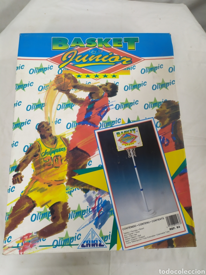 Juegos antiguos: Canasta de baloncesto Basket Junior - Foto 2