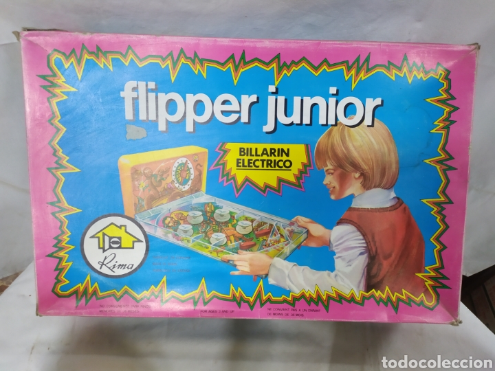 Juegos antiguos: Flipper Junior, brillarin electrico - Foto 1