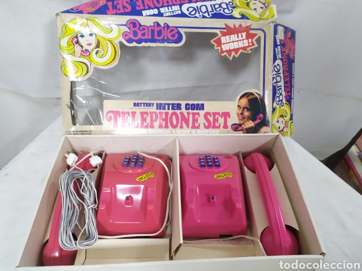 Juegos antiguos: Barbie Telephone Set - Foto 2