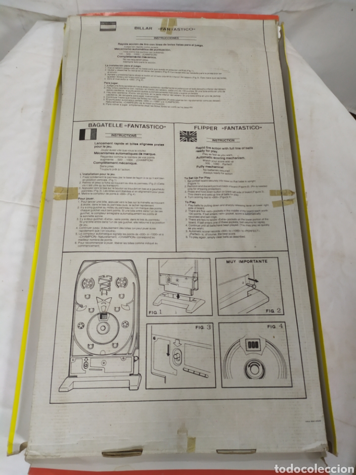 Juegos antiguos: Billar Bagatelle Flipper de Marc Piqu&eacute; - Foto 2