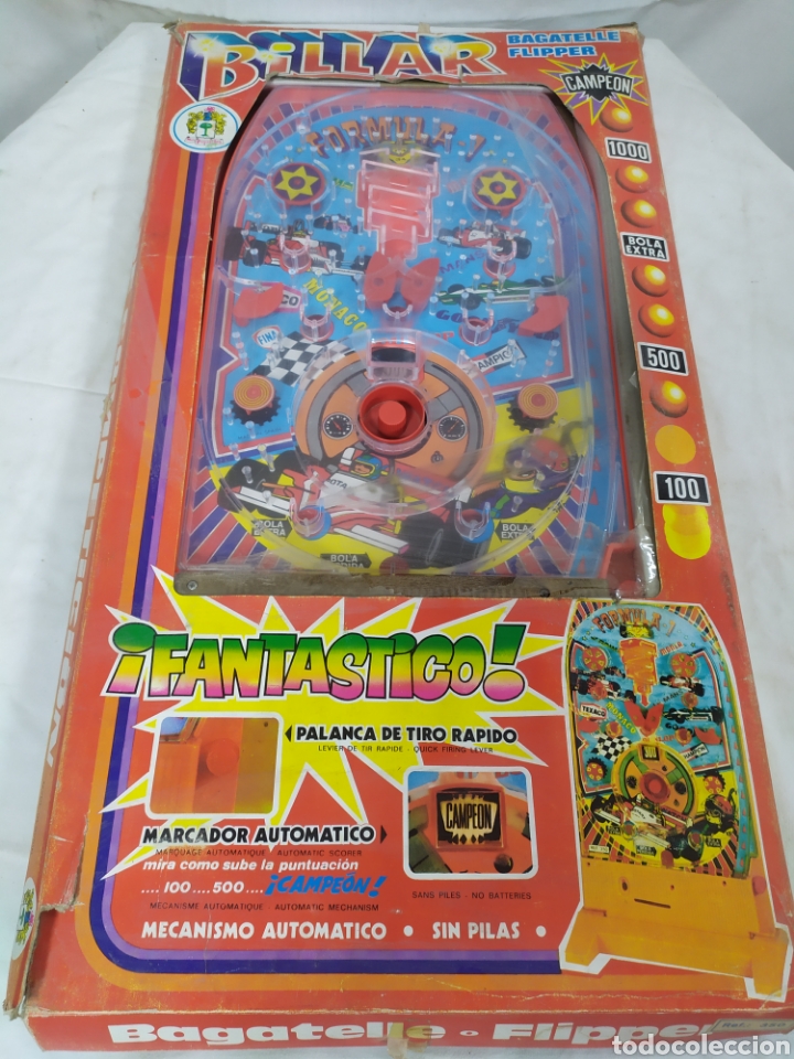 Juegos antiguos: Billar Bagatelle Flipper de Marc Piqu&eacute; - Foto 1