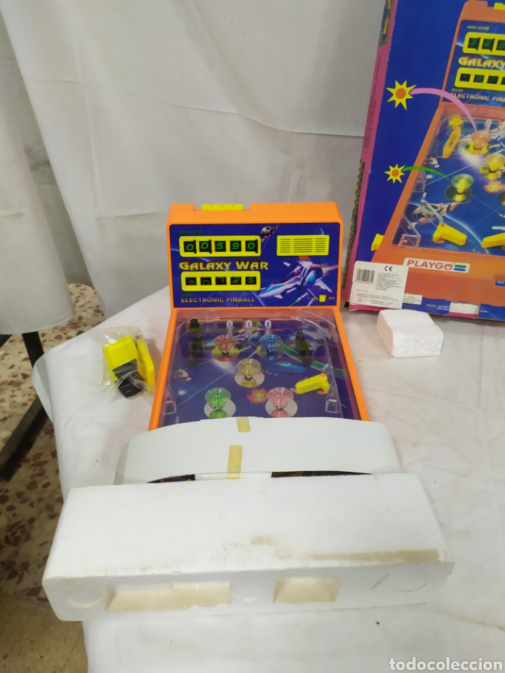Juegos antiguos: Galaxy War Electronic Pinball de Playgo - Foto 2