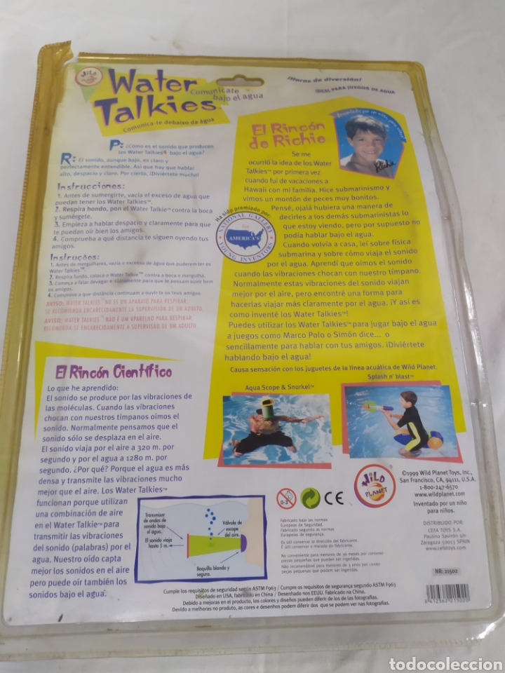 Juegos antiguos: Walter Talkies de Wild Planet - Foto 2